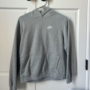 Nike Youth Boys Hoodie Grey